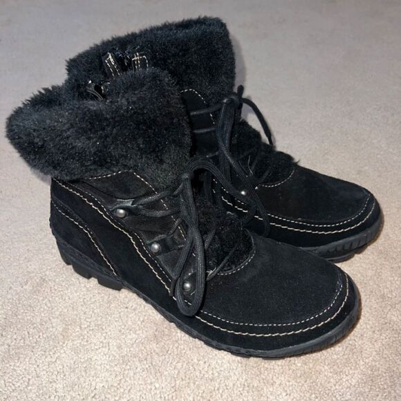 BareTraps "Deelya" Black Booties - Sz 8.5 - Picture 4 of 12